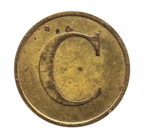 ŻETON TELEFONICZNY TYP C 1990 rok.