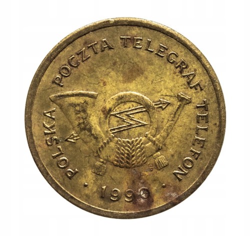 ŻETON TELEFONICZNY TYP C 1990 rok.