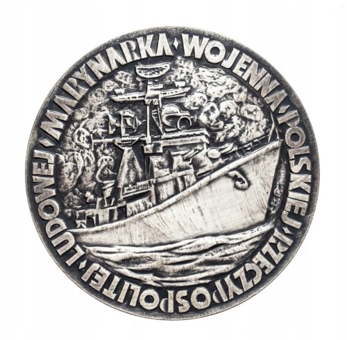 MEDAL MARYNARKA WOJENNA, W OBRONIE MORSKICH GRANIC PRL