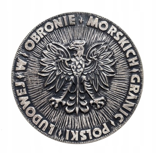MEDAL MARYNARKA WOJENNA, W OBRONIE MORSKICH GRANIC PRL