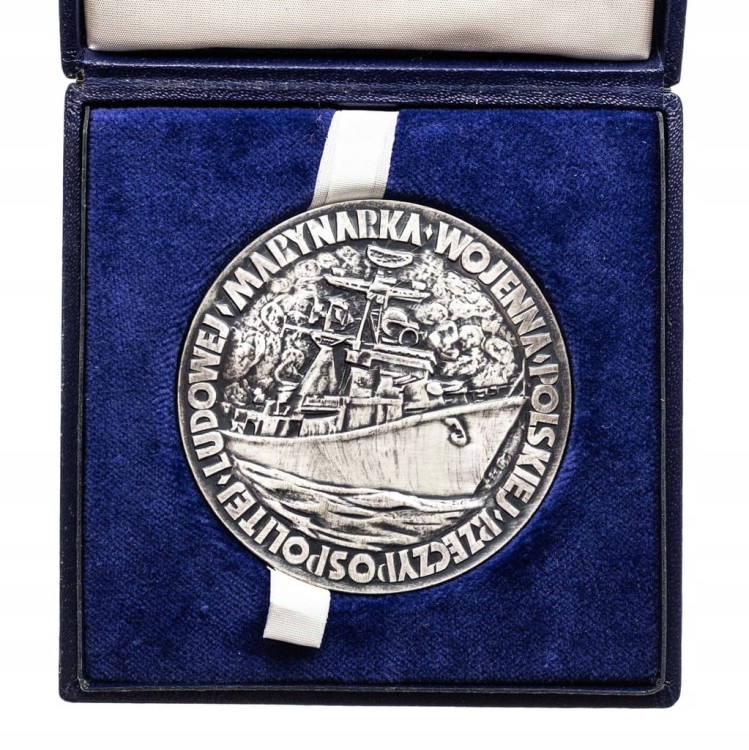 MEDAL MARYNARKA WOJENNA, W OBRONIE MORSKICH GRANIC PRL