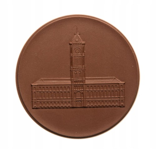 MEDAL CERAMICZNY MIŚNIA, RATUSZ CZERWONY BERLIN