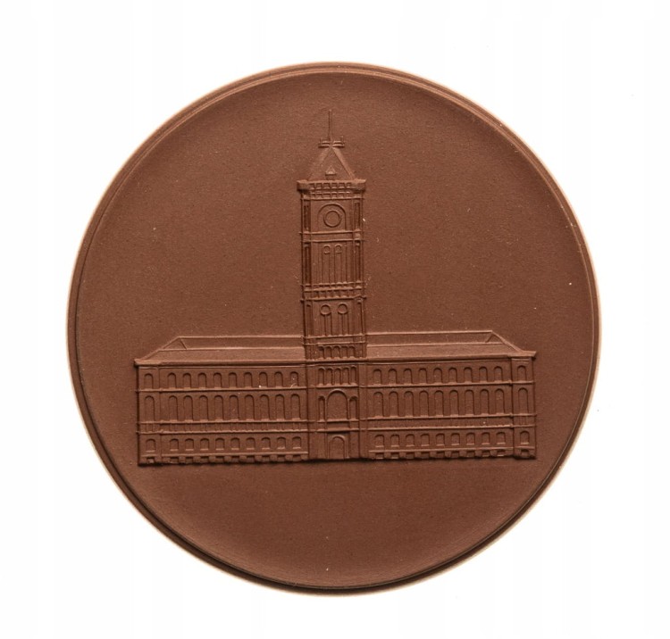 MEDAL CERAMICZNY MIŚNIA, RATUSZ CZERWONY BERLIN