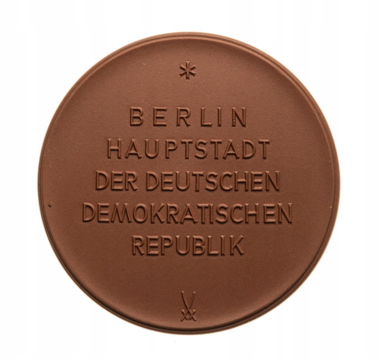 MEDAL CERAMICZNY MIŚNIA, RATUSZ CZERWONY BERLIN