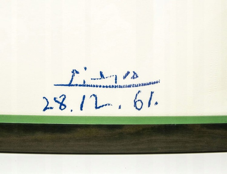 OBRAZ, LITOGRAFIA - GOŁĄBEK POKOJU, PABLO PICASSO 1961 (PÓŹNIEJSZA ODBITKA)