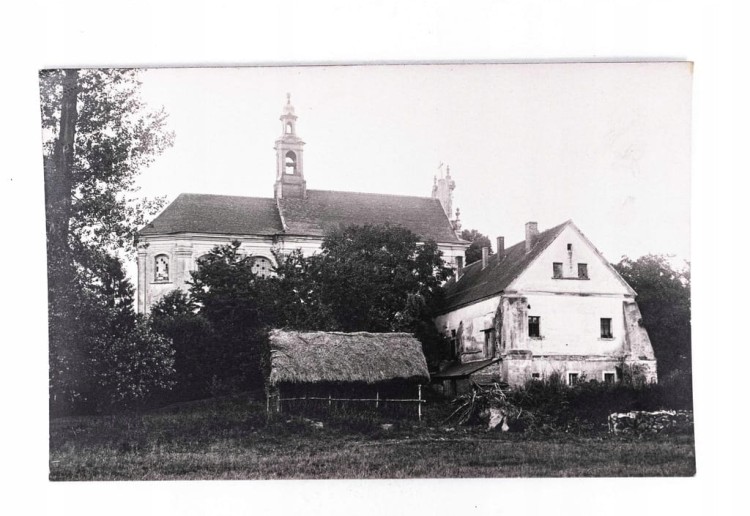 STARA FOTOGRAFIA - KLASZTOR, WOŹNIKI (pow. GRODZISK WLKP) II RP