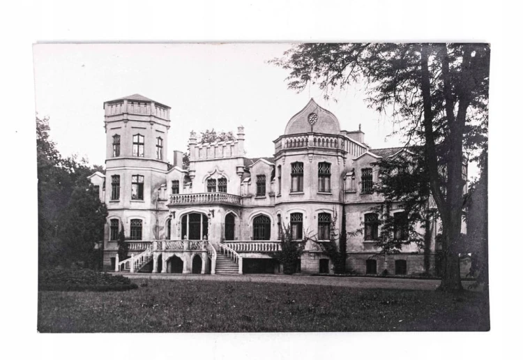STARA FOTOGRAFIA - PAŁAC, KOTOWO (pow. GRODZISK WLKP) II RP