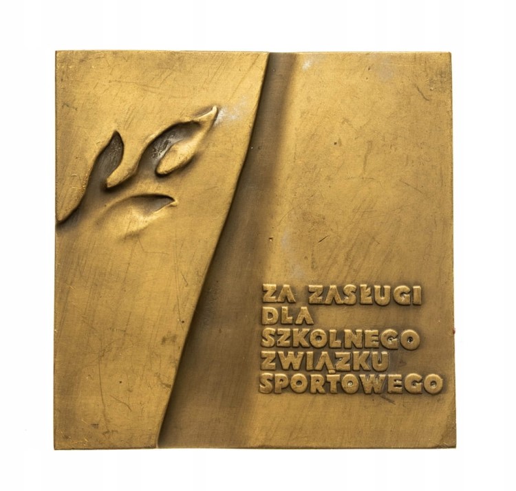 MEDAL ZA ZASŁUGI DLA SZKOLNEGO ZWIĄZKU SPORTOWEGO, SZS 1978