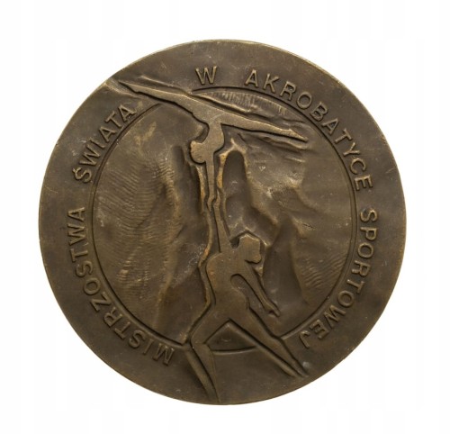MEDAL MISTRZOSTWA ŚWIATA W AKROBATYCE SPORTOWEJ, WROCŁAW 1995