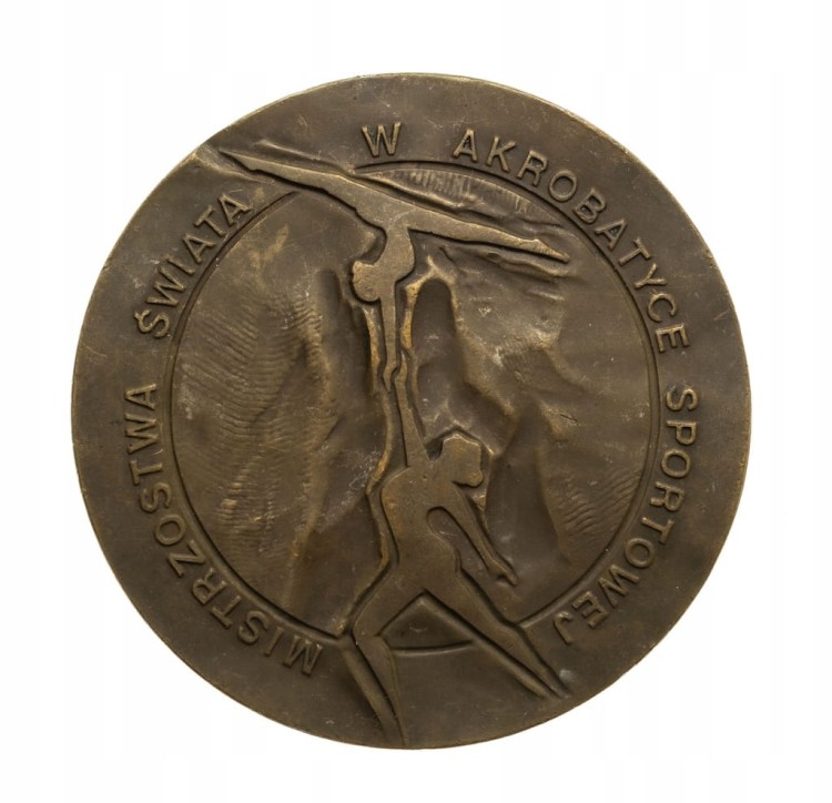 MEDAL MISTRZOSTWA ŚWIATA W AKROBATYCE SPORTOWEJ, WROCŁAW 1995