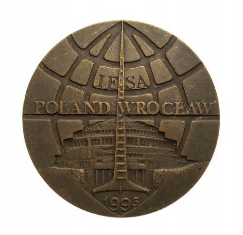 MEDAL MISTRZOSTWA ŚWIATA W AKROBATYCE SPORTOWEJ, WROCŁAW 1995