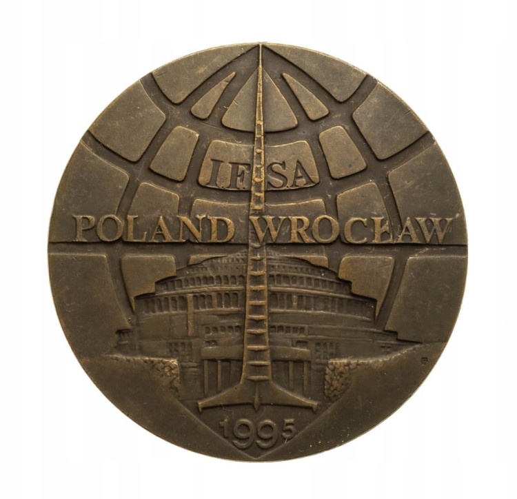 MEDAL MISTRZOSTWA ŚWIATA W AKROBATYCE SPORTOWEJ, WROCŁAW 1995