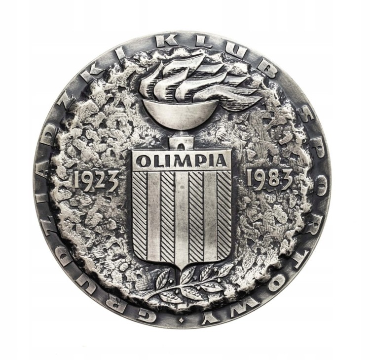 MEDAL BRONISŁAW MALINOWSKI, KLUB SPORTOWY OLIMPIA GRUDZIĄDZ 1983