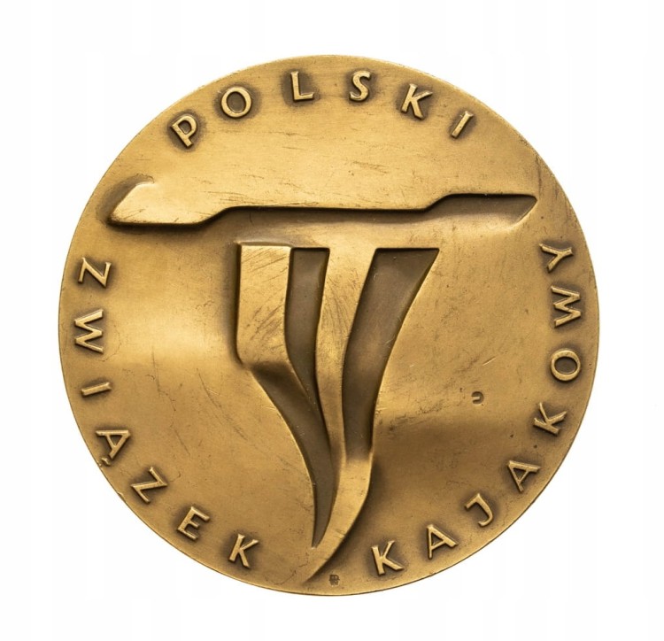MEDAL 60 LAT PZK, POLSKI ZWIĄZEK KAJAKOWY 1988