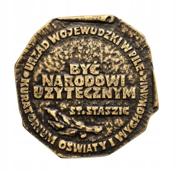 MEDAL ZA ZASŁUGI W ROZWOJU OŚWIATY, STANISŁAW STASZIC, PIŁA