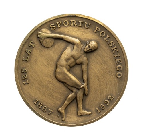 MEDAL 125 LAT SPORTU POLSKIEGO, ŁÓDŹ 1992