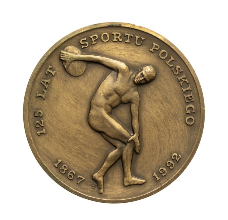 MEDAL 125 LAT SPORTU POLSKIEGO, ŁÓDŹ 1992