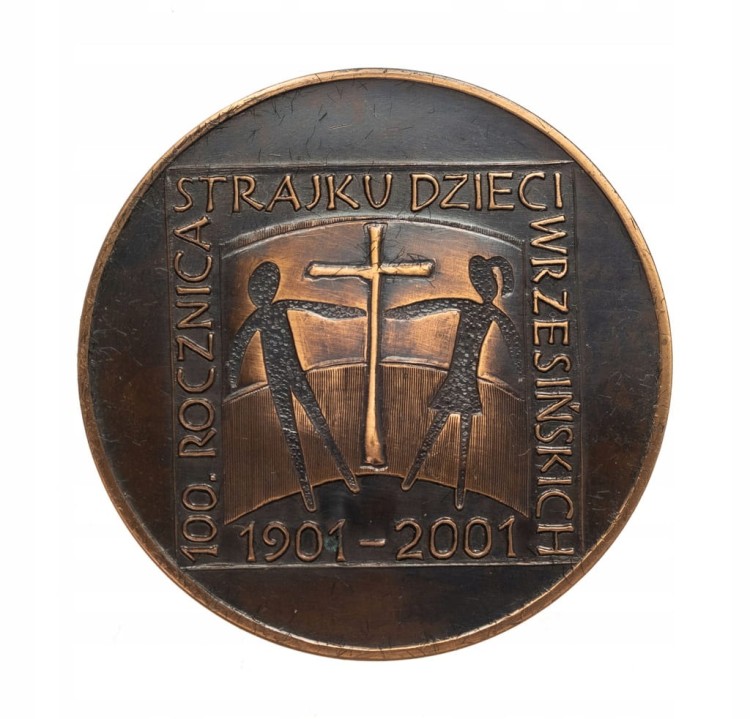 MEDAL STRAJK DZIECI WRZESIŃSKICH, ZJAZD BRACTW KURKOWYCH, WRZEŚNIA 2001