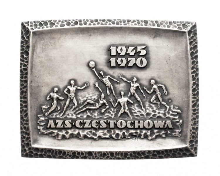 PLAKIETA AZS CZĘSTOCHOWA 1970