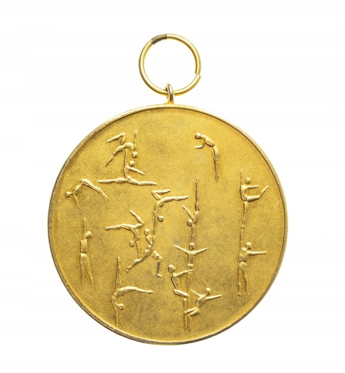 MEDAL POLSKI ZWIĄZEK AKROBATYKI SPORTOWEJ, 1 MIEJSCE, CETNIEWO 1988