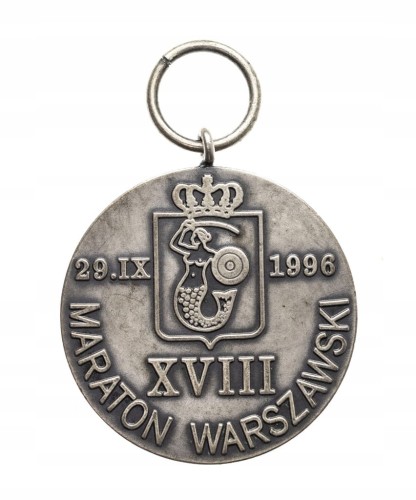 MEDAL XVIII MARATON WARSZAWSKI 1996