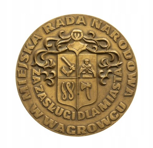 MEDAL ZA ZASŁUGI DLA MIASTA WĄGROWIEC