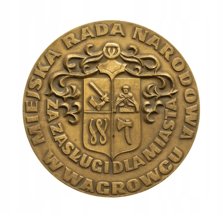 MEDAL ZA ZASŁUGI DLA MIASTA WĄGROWIEC