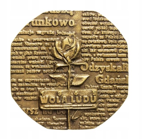 MEDAL WOLA LUDU, GAZETA POZNAŃSKA 1975