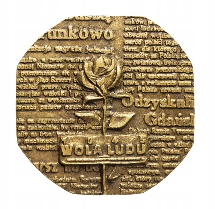 MEDAL WOLA LUDU, GAZETA POZNAŃSKA 1975