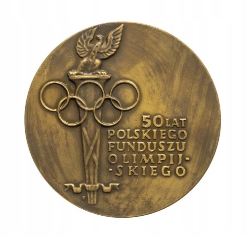 MEDAL 50 LAT POLSKIEGO FUNDUSZU OLIMPIJSKIEGO 1976