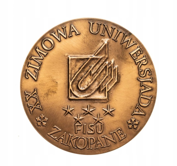 MEDAL XX ZIMOWA UNIWERSJADA FISU, ZAKOPANE 2001