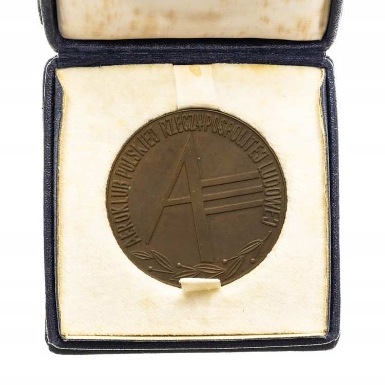 MEDAL AEROKLUB PRL, 50 LAT POLSKIEGO LOTNICTWA SPORTOWEGO 1969