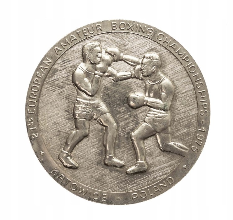 MEDAL XXI AMATORSKIE MISTRZOSTWA EUROPY W BOKSIE, KATOWICE 1975