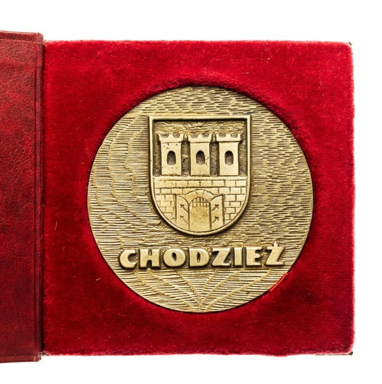 MEDAL MOJE MIASTO MOIM DOMEM, CHODZIEŻ