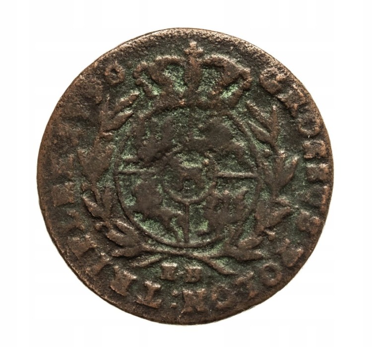 Polska, Stanisław August Poniatowski, trojak 1790 E.B., Warszawa