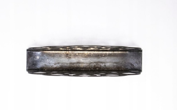 STARY METALOWY SERWETNIK HEFRA