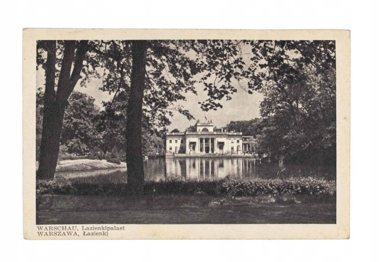 WARSZAWA - ŁAZIENKI 1944