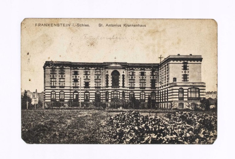 ZĄBKOWICE ŚLĄSKIE - SZPITAL ŚW. ANTONIEGO 1917