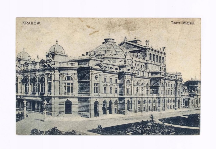 KRAKÓW - TEATR MIEJSKI POCZ. XX WIEKU