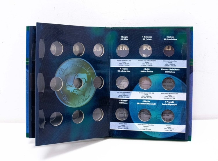 ALBUM DO MONET DUKAT LOKALNY MENNICY POLSKIEJ 2006-2008