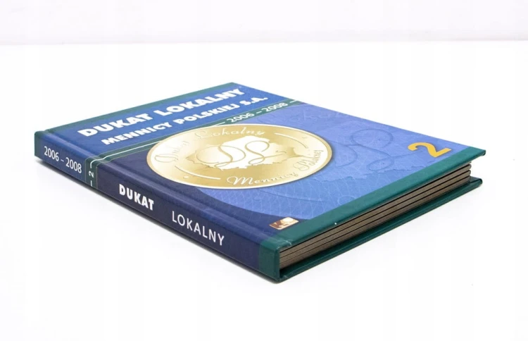 ALBUM DO MONET DUKAT LOKALNY MENNICY POLSKIEJ 2006-2008
