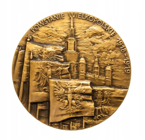 MEDAL JÓZEF DOWBÓR MUŚCICKI, POWSTANIE WIELKOPOLSKIE, PTAIN 1985