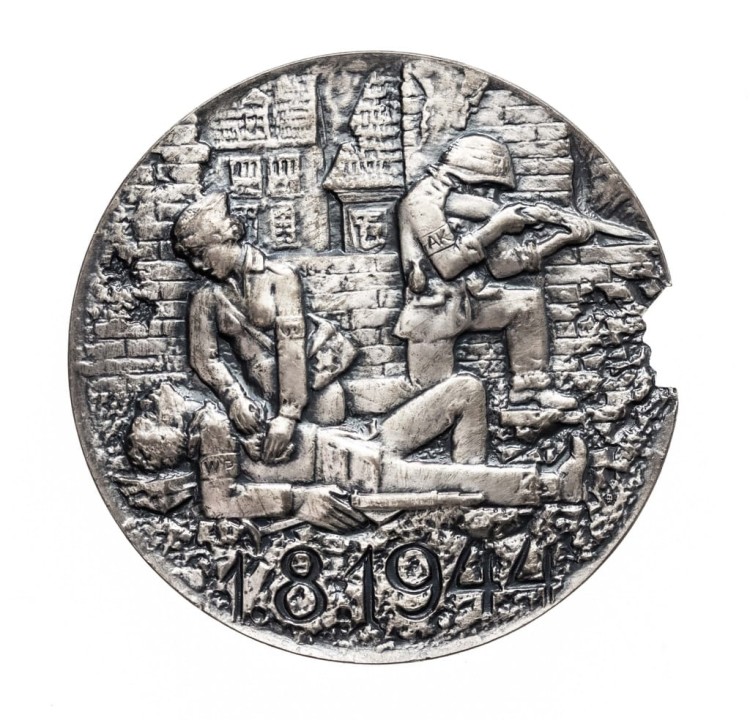 MEDAL POWSTANIE WARSZAWSKIE, PTAIN WARSZAWA 1981 (MARKIEWICZ)