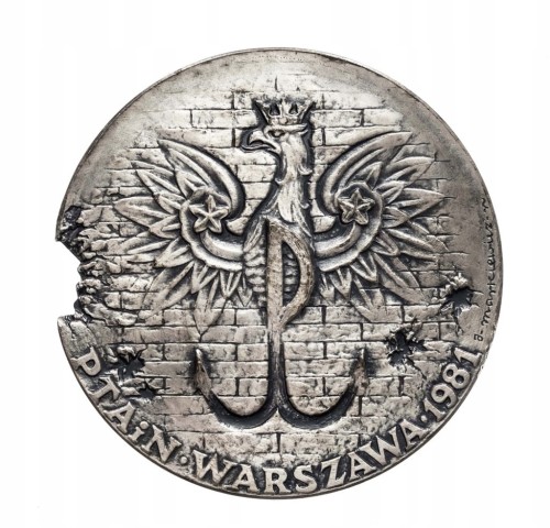 MEDAL POWSTANIE WARSZAWSKIE, PTAIN WARSZAWA 1981 (MARKIEWICZ)