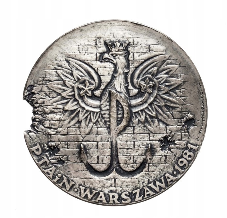 MEDAL POWSTANIE WARSZAWSKIE, PTAIN WARSZAWA 1981 (MARKIEWICZ)
