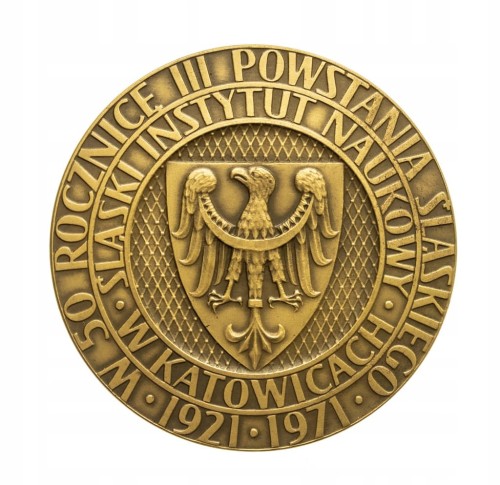 MEDAL 50 ROCZNICA III POWSTANIA ŚLĄSKIEGO, KATOWICE 1971 (KOSOWSKI)