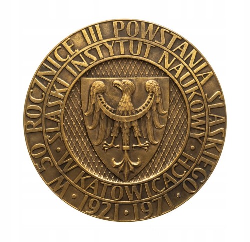 MEDAL 50 ROCZNICA III POWSTANIA ŚLĄSKIEGO, KATOWICE 1971 (KOSOWSKI)