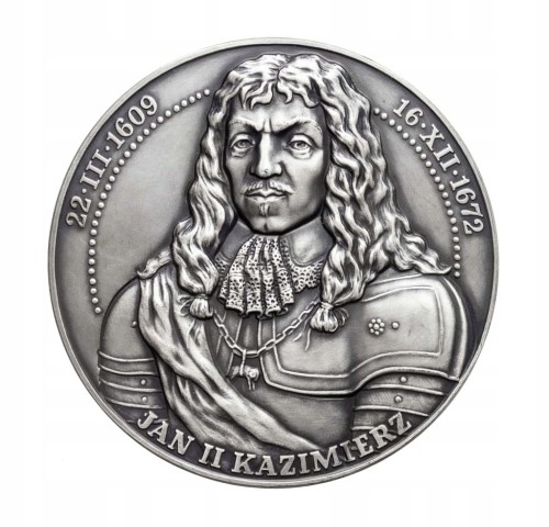 MEDAL JAN II KAZIMIERZ, BERESTECZKO 1651, TWO 1998