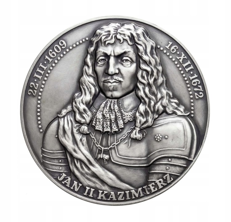MEDAL JAN II KAZIMIERZ, BERESTECZKO 1651, TWO 1998