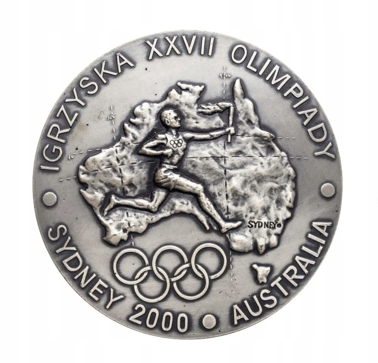 MEDAL OLIMPIADA SYDNEY 2000, KRAJOWA WYSTWA FILATELISTYCZNA GDAŃSK